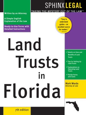 cover image of Land Trusts in Florida, 7E